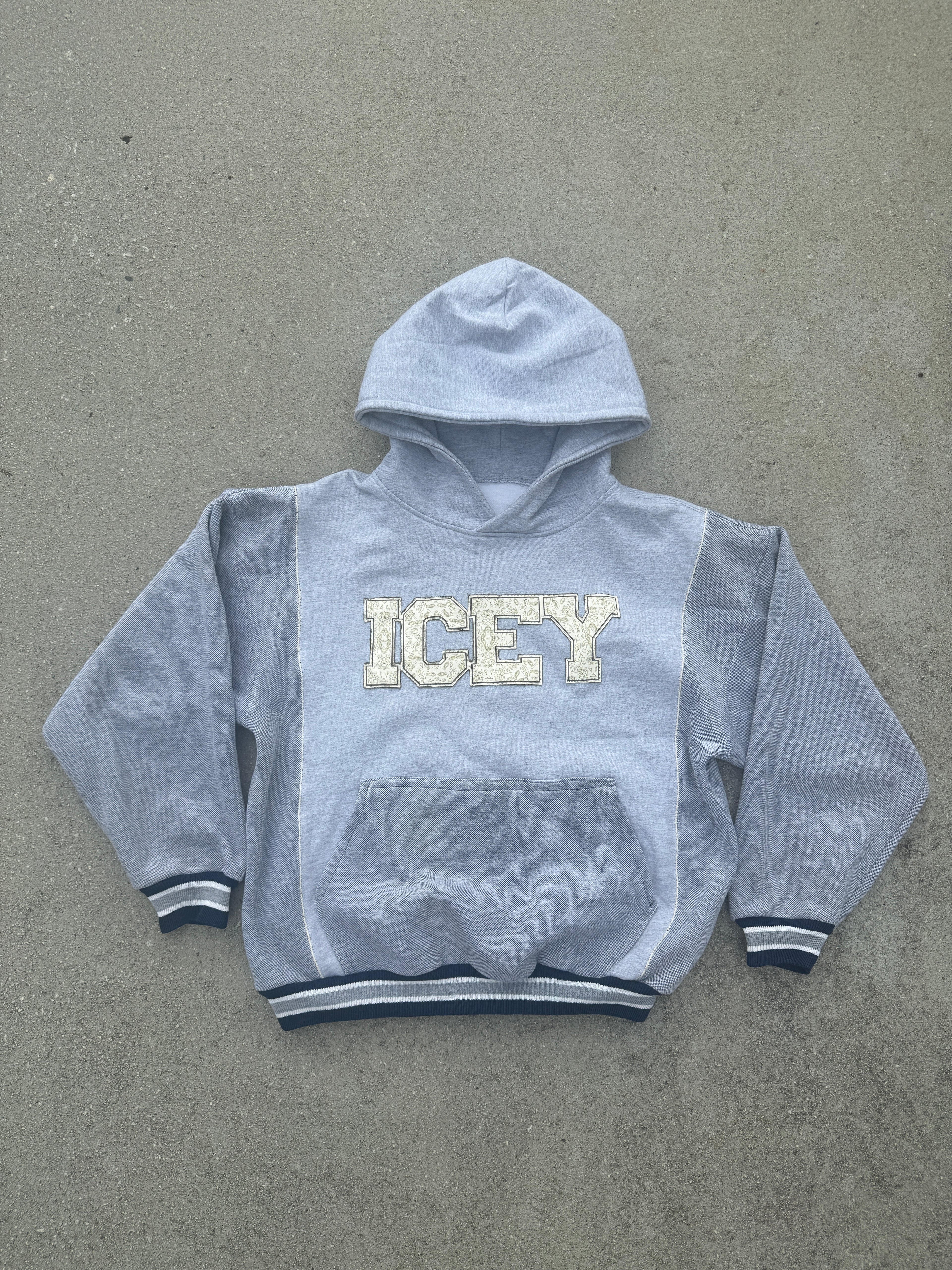 Two Tone Gray Hoodie
