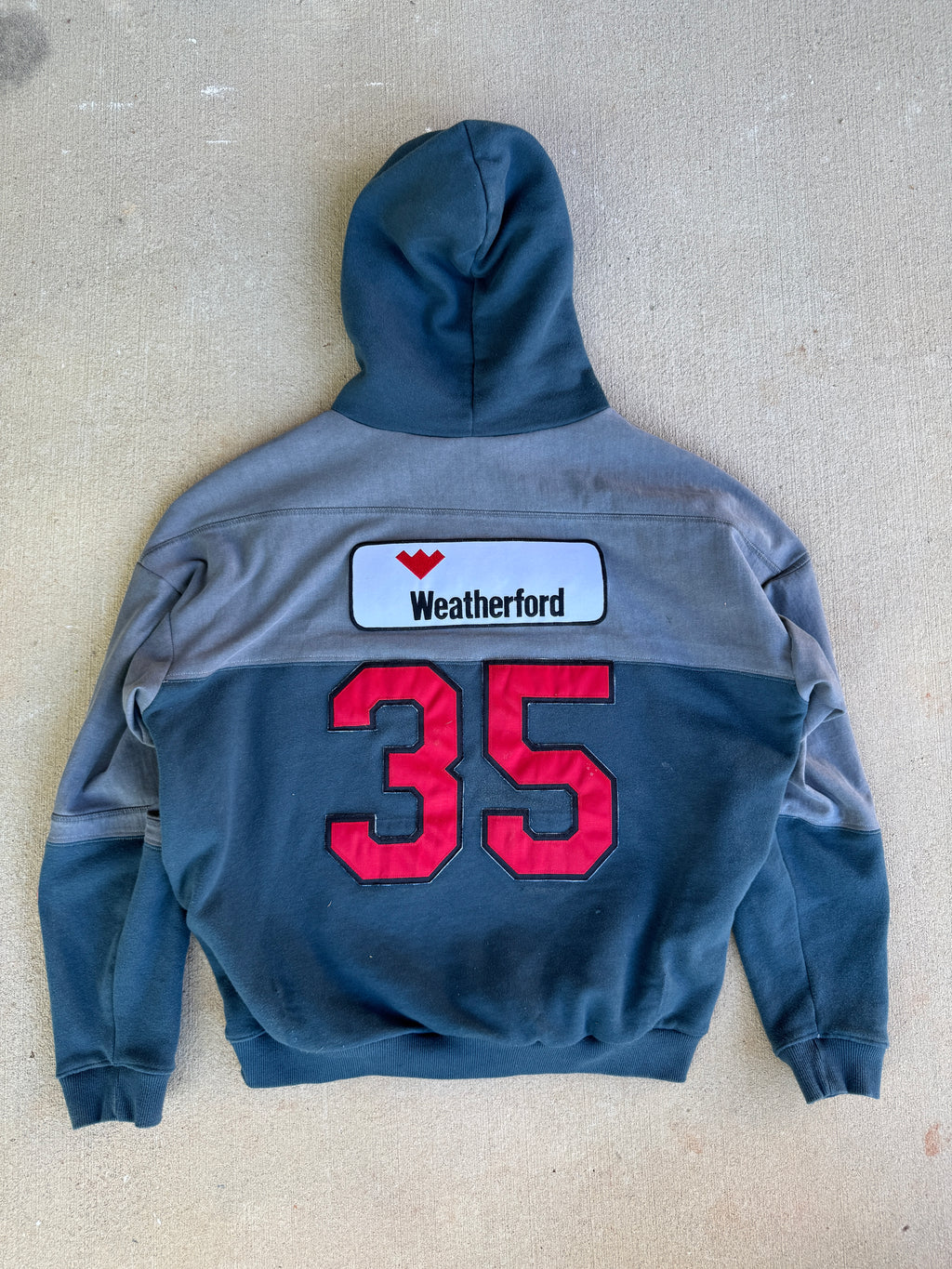 A2 Patchwork Hoodie