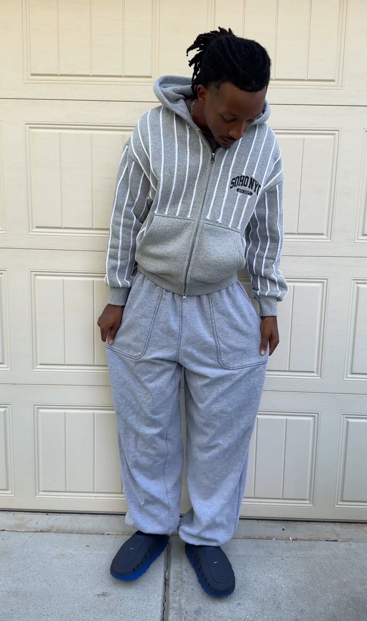 Pinstripe Hoodie