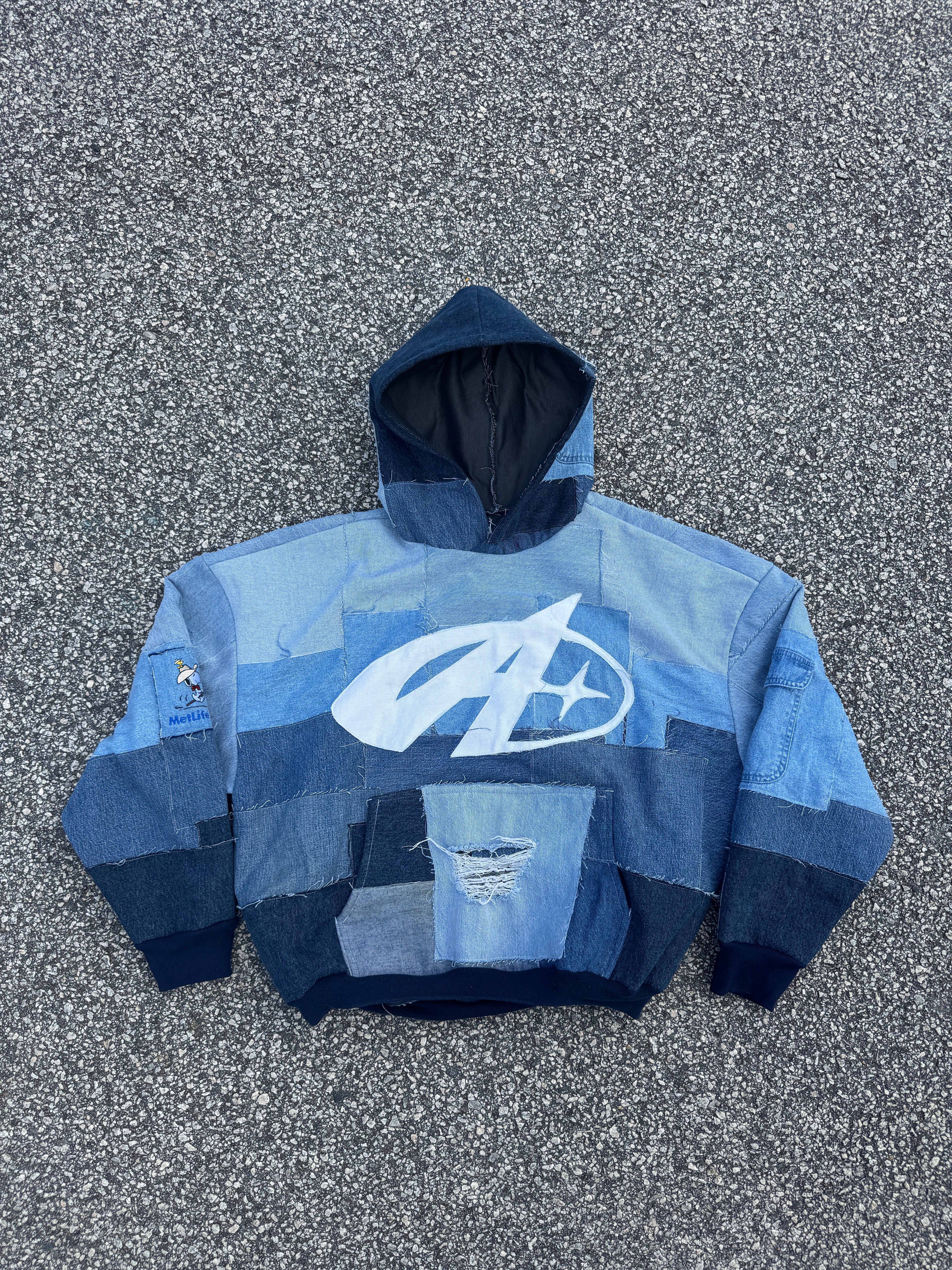 Denim Hoodie