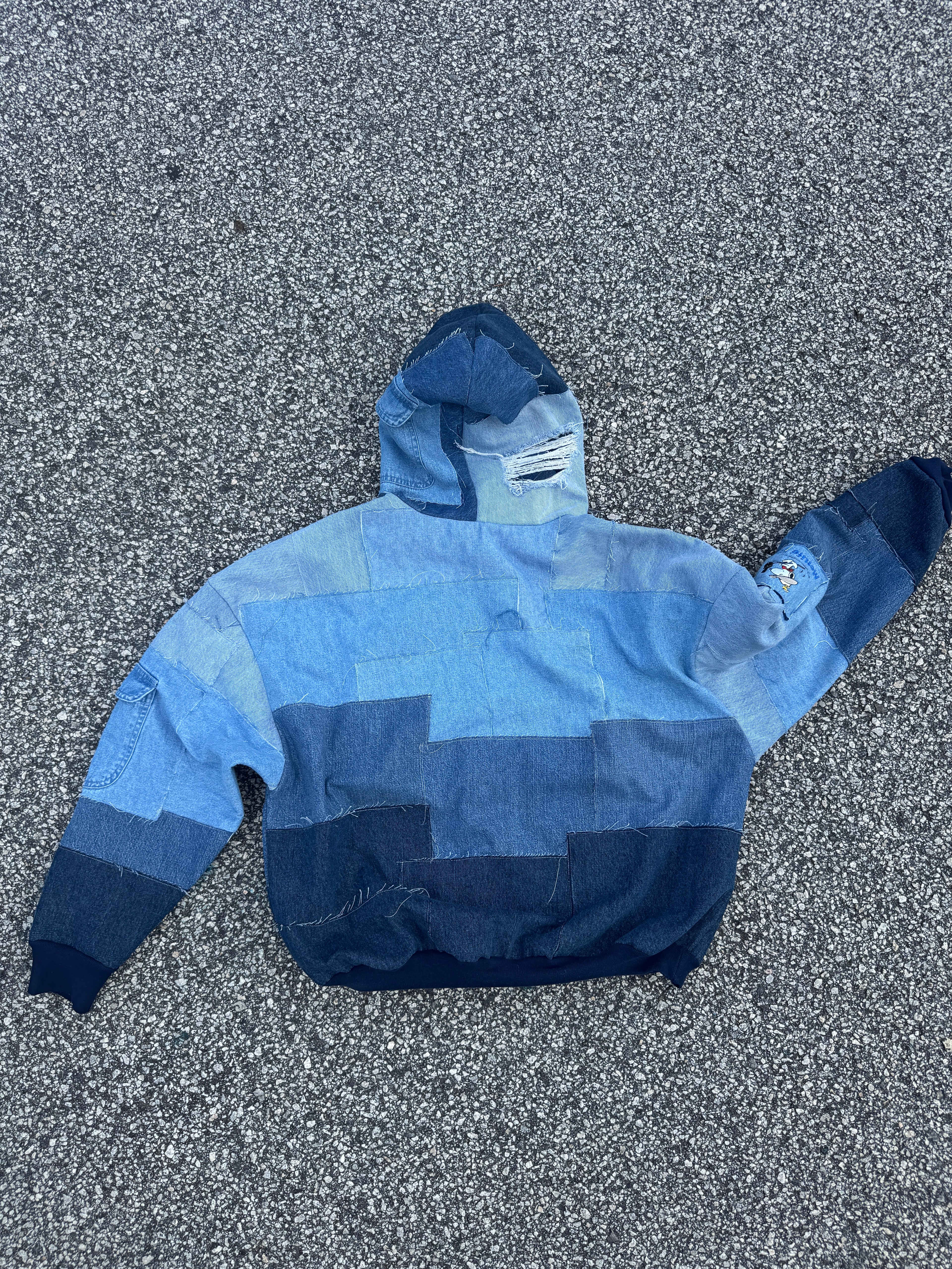 Denim Hoodie