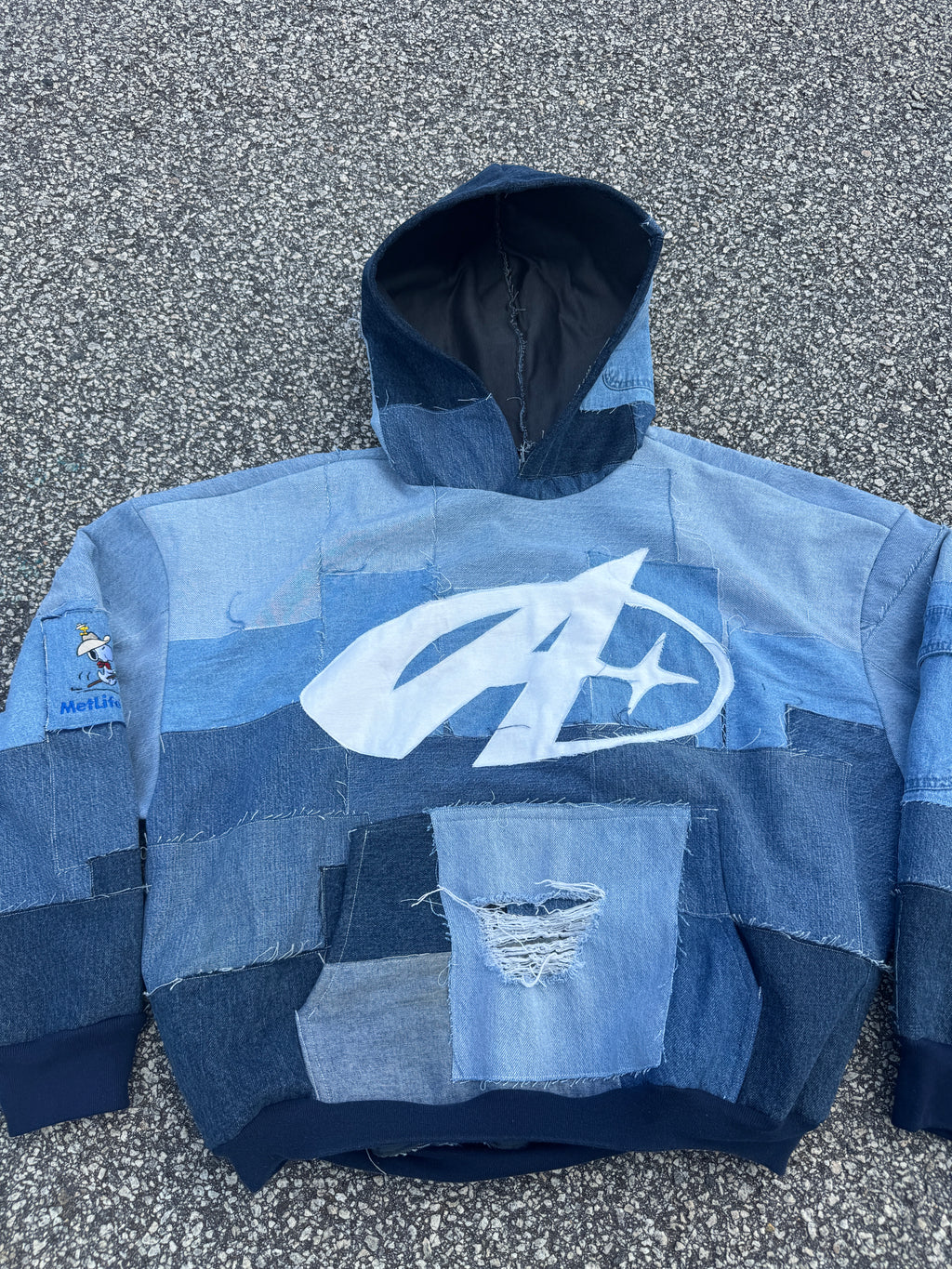 Denim Hoodie