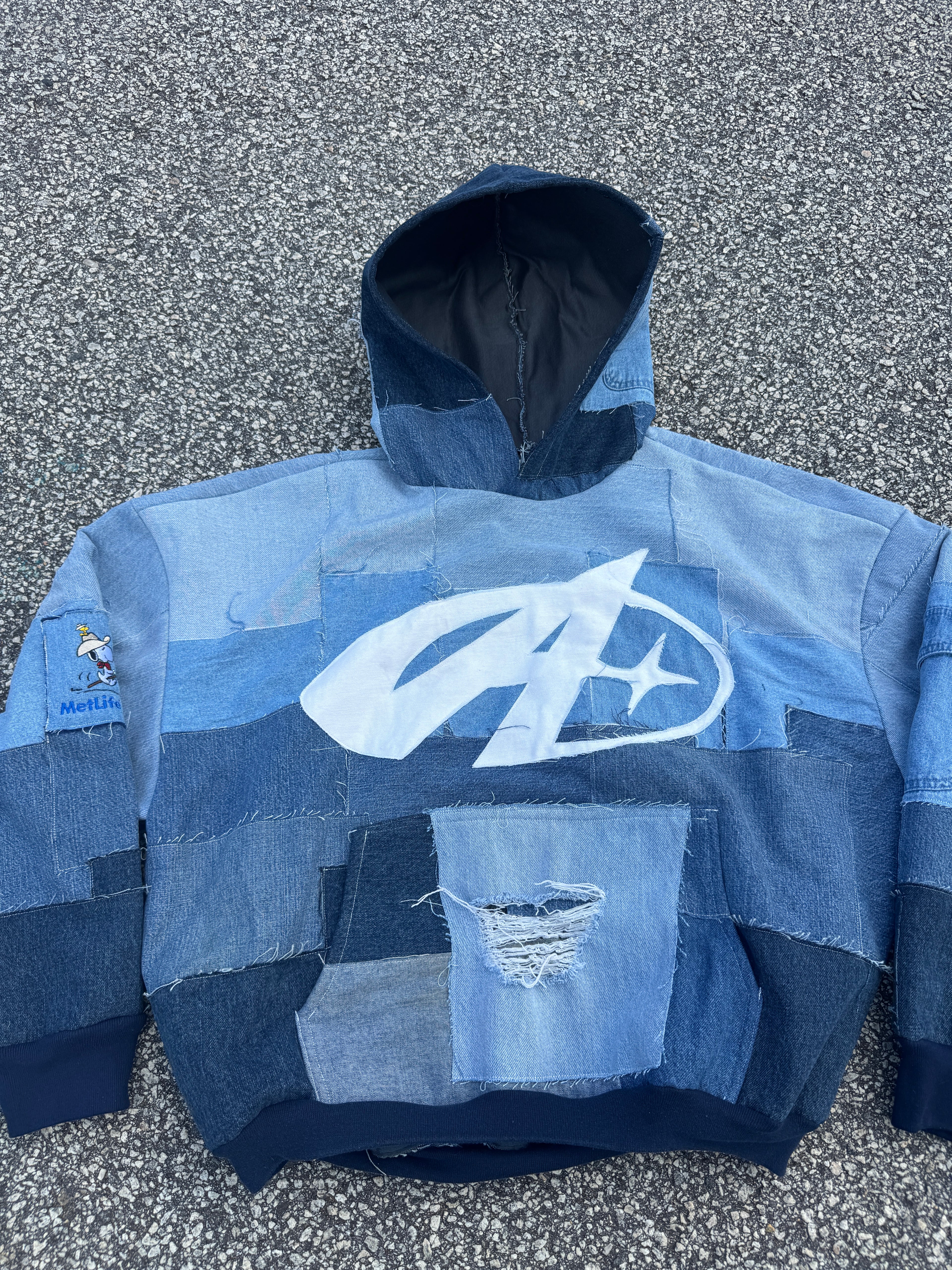 Denim Hoodie