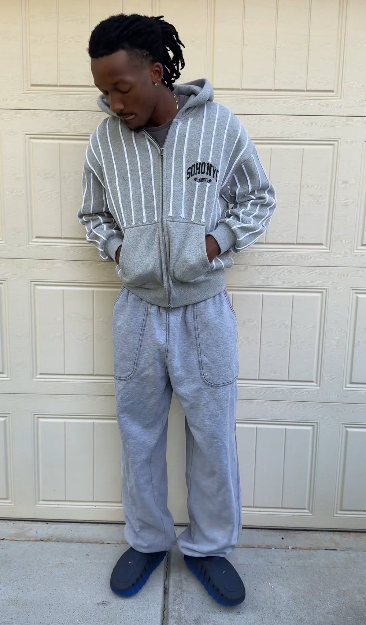 Pinstripe Hoodie