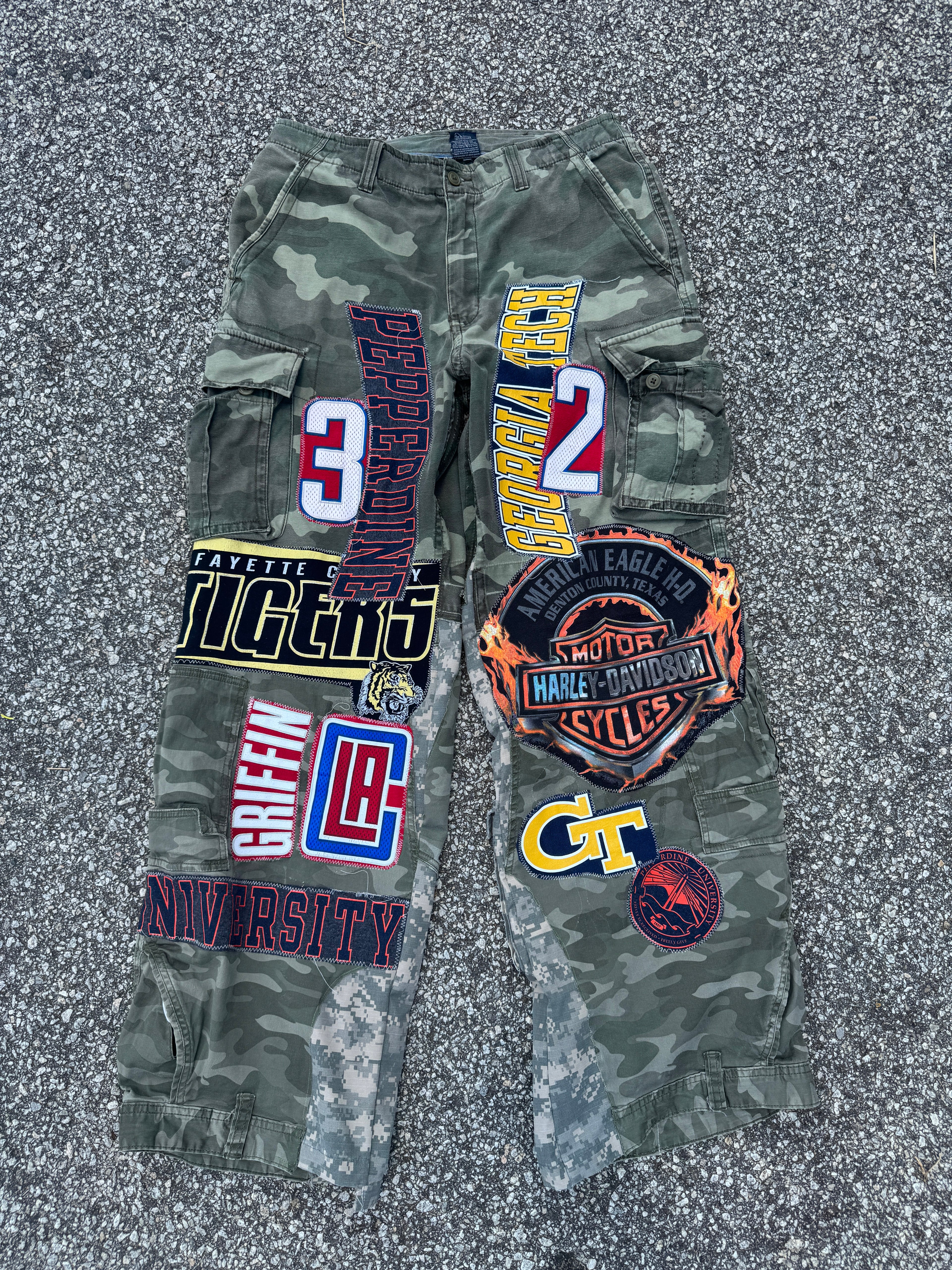 Biker Flame Cargos